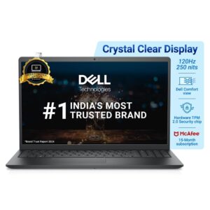 Dell 15 Thin & Light Laptop, Intel Core i5-1235U Processor/16GB DDR4 + 512GB SSD/Intel UHD G