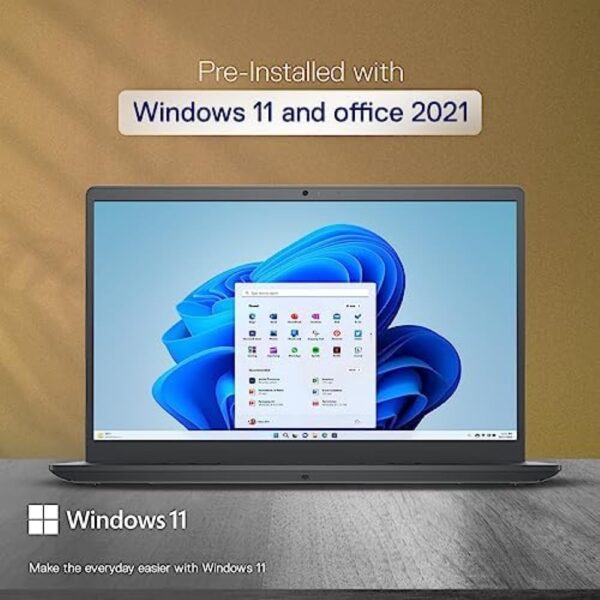 Dell 15 Thin & Light Laptop, Intel Core i5-1235U Processor/16GB DDR4 + 512GB SSD/Intel UHD G - Image 7
