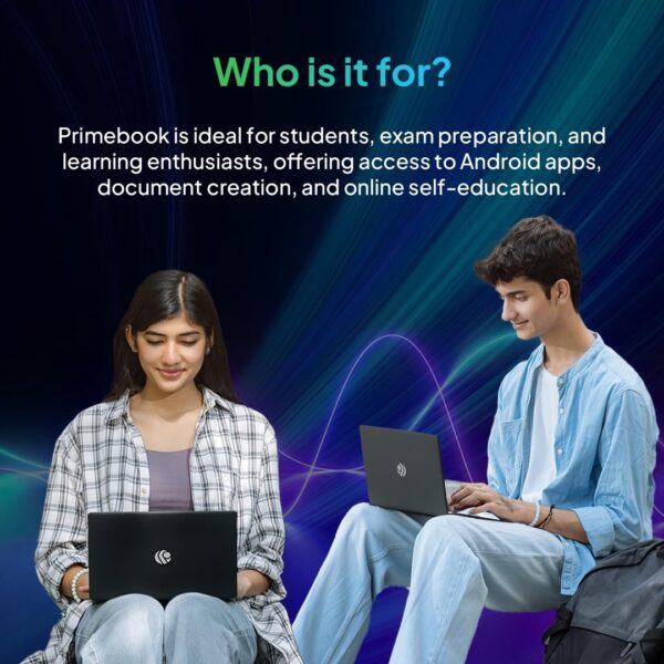 Primebook WiFi, 2025(New) Android Based MediaTek MT8183 - (Prime OS) Thin and Light Laptop - Image 4
