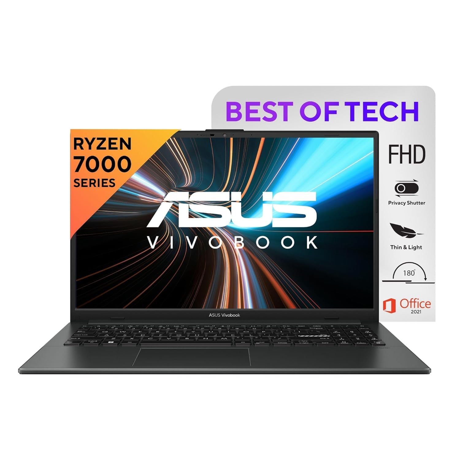 ASUS Vivobook Go 15 (2023), AMD Ryzen 5 7520U, 16GB RAM