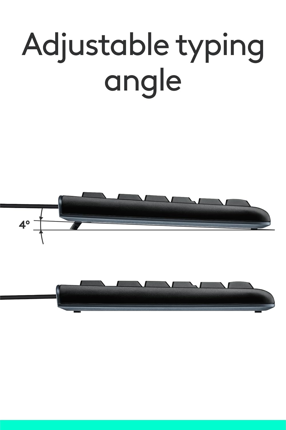 Logitech MK120 Wired USB Keyboard and Mouse Set for Windows - Image 4