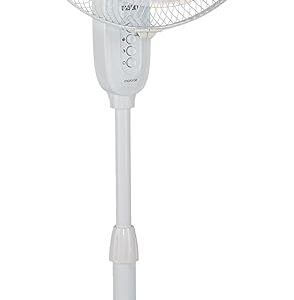 Usha Maxx Air 400mm Pedestal Fan (White)