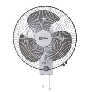 KWW Hexa High Speed 400MM Oscillating Wall Fan with Noiseless Operation and Full Copper Motor