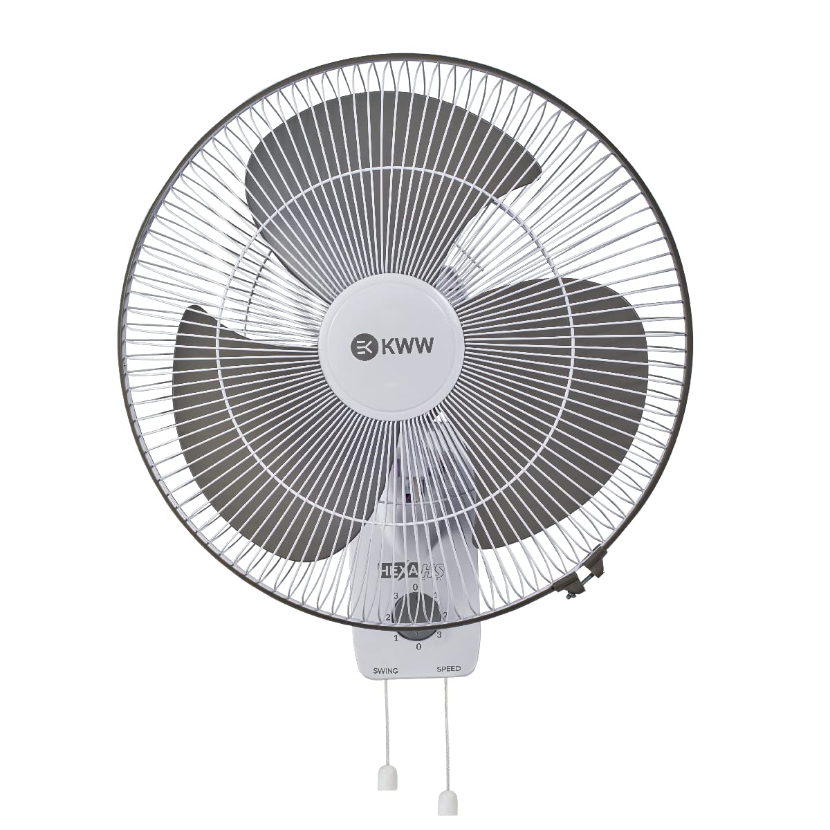 KWW Hexa High Speed 400MM Oscillating Wall Fan with Noiseless Operation and Full Copper Motor