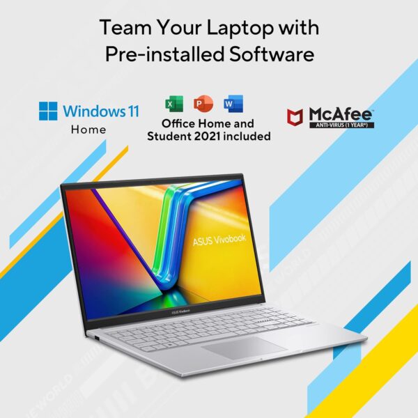 ASUS Vivobook 15, Intel Core i3-1315U 13th Gen, 15.6" (39.62 cms) FHD, Thin and Light Laptop - Image 7