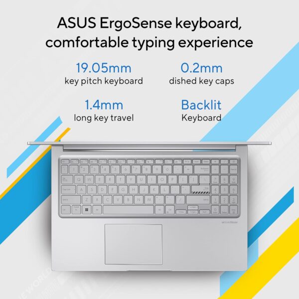 ASUS Vivobook 15, Intel Core i3-1315U 13th Gen, 15.6" (39.62 cms) FHD, Thin and Light Laptop - Image 5