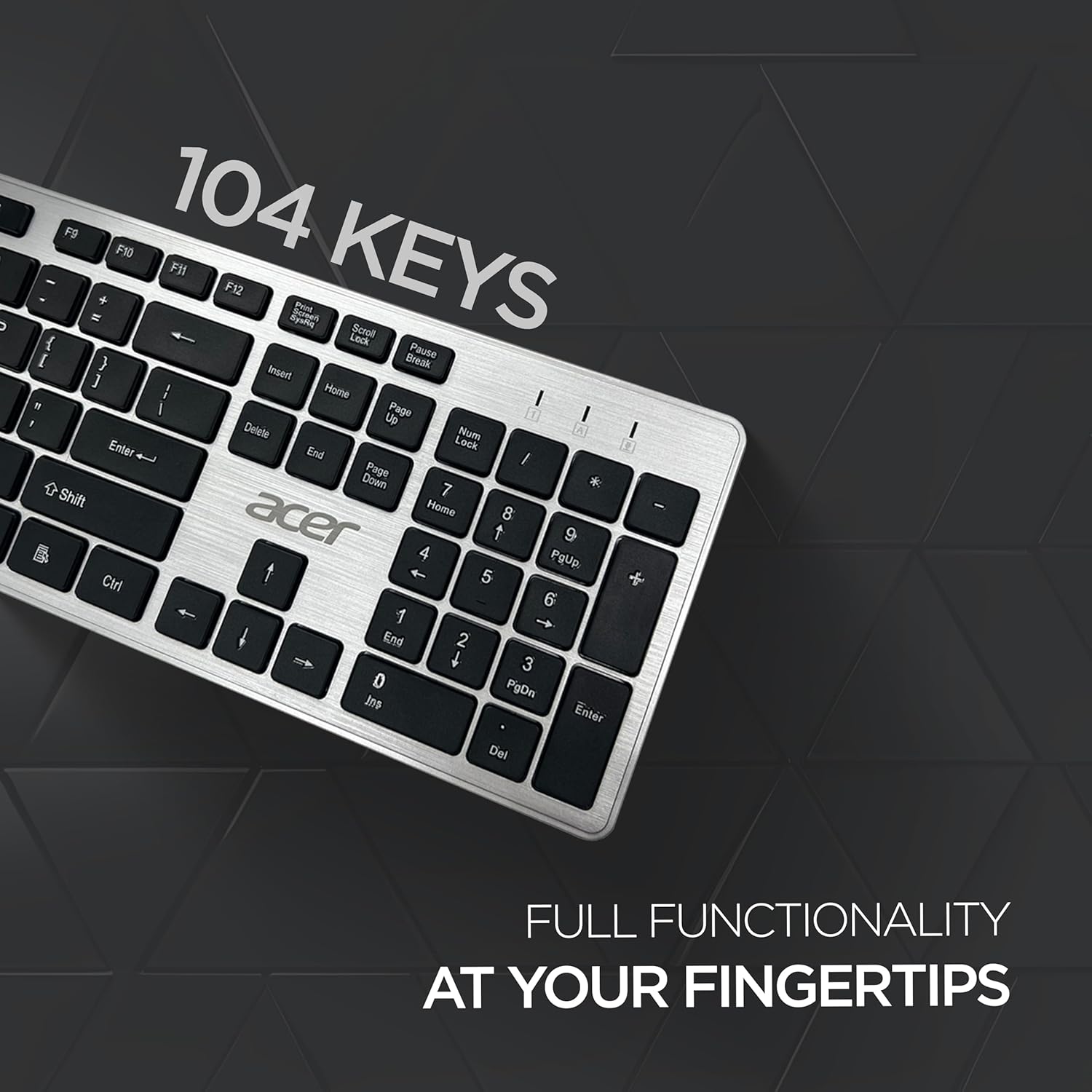 Acer Fusion Wireless Keyboard and Mouse Combo - Image 5