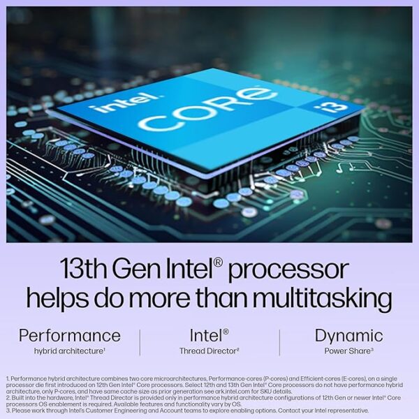 HP 15, 13th Gen Intel Core i3-1315U (8GB DDR4, 512GB SSD) FHD Anti-Glare Micro-Edge, 15.6"/39.6cm - Image 3