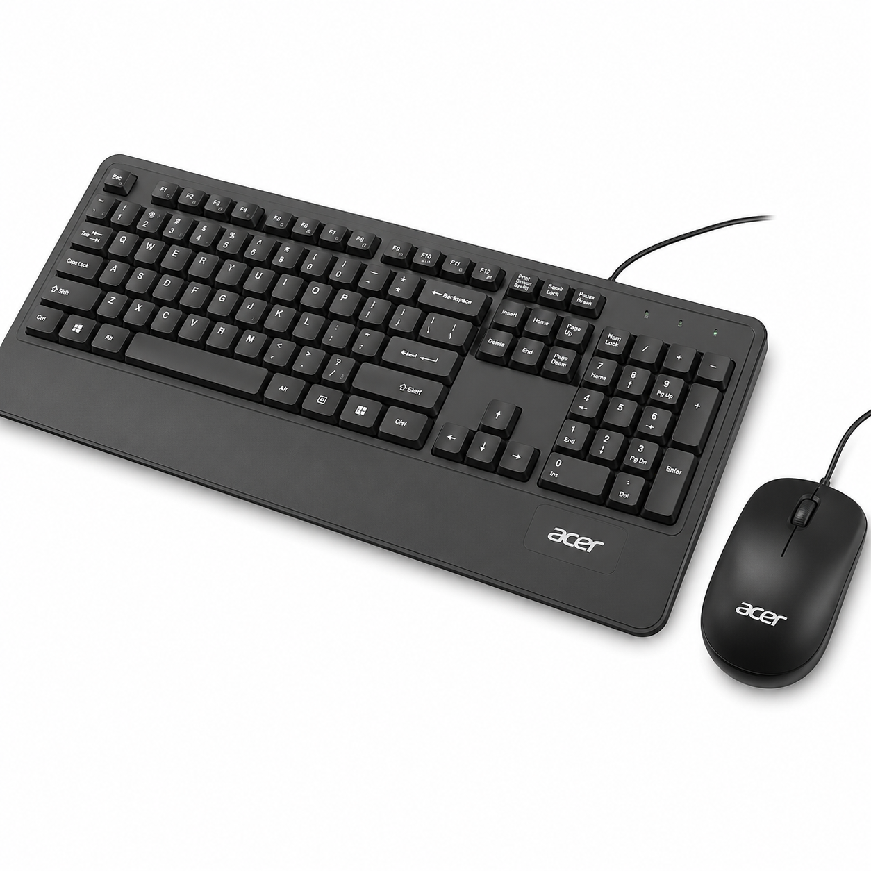 Acer Wired Keyboard & Mouse Combo with Palm Rest