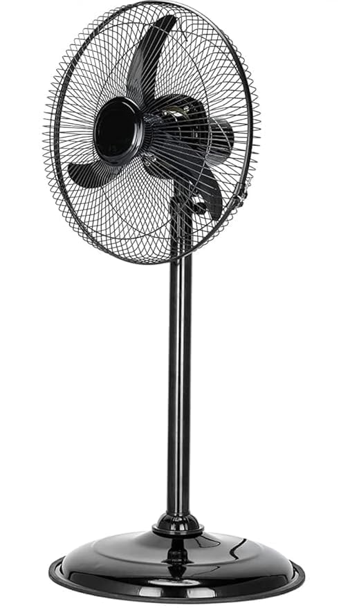 LUMINEUS SERIES-3072 COPPER High Speed 2400 RPM Mark-1 (16 Inches) 400 MM Bullet/Pedestal Fn/Farrata Fn With 5 Year Manufactured Warranty (BLACK)