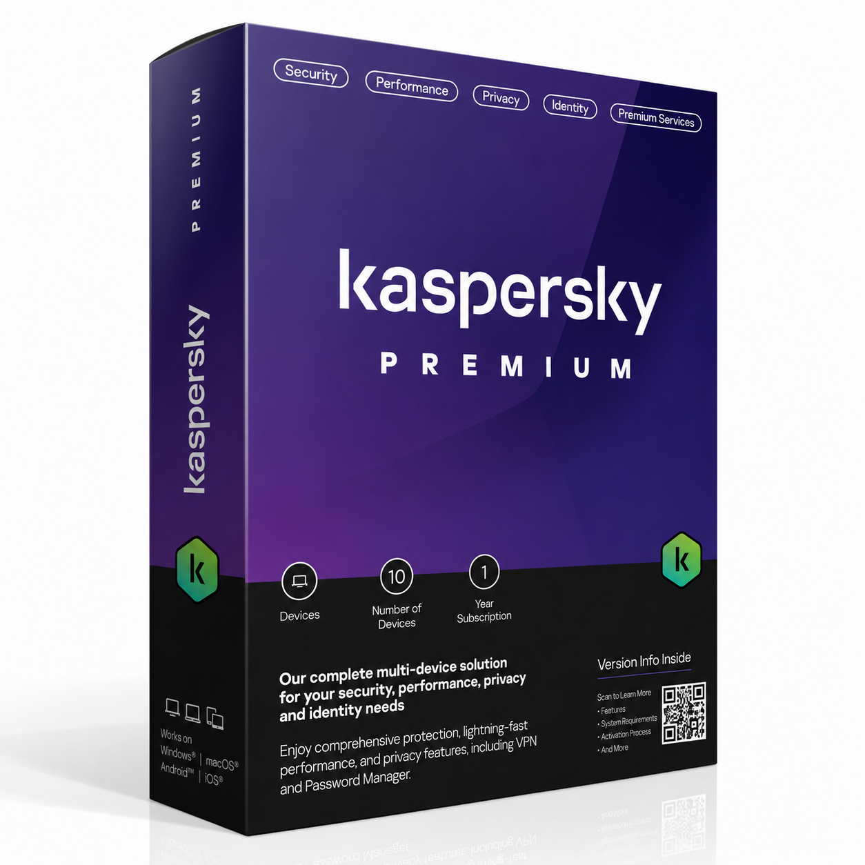 Kaspersky Premium 1-User & 1-Year ( Latest Version )