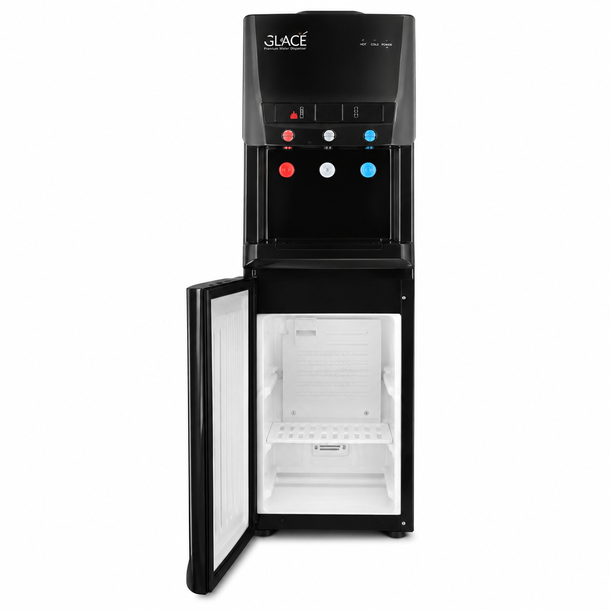 TVCBWDCC-BLAQUE Premium Bottom Loading Water Dispenser (Black)