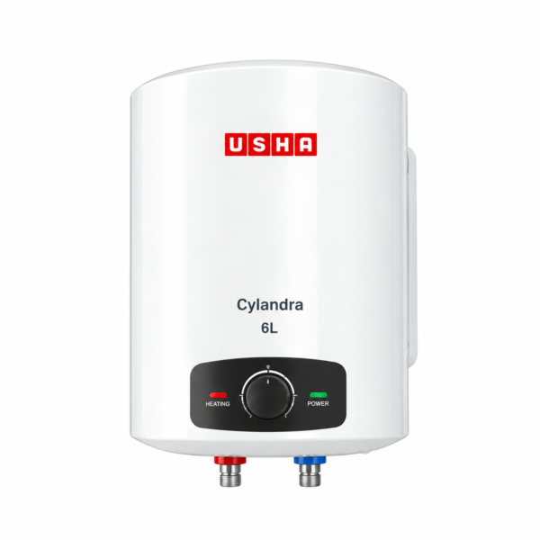 USHA Cylandra 6L Electric Water Heater (Geyser) - Image 2