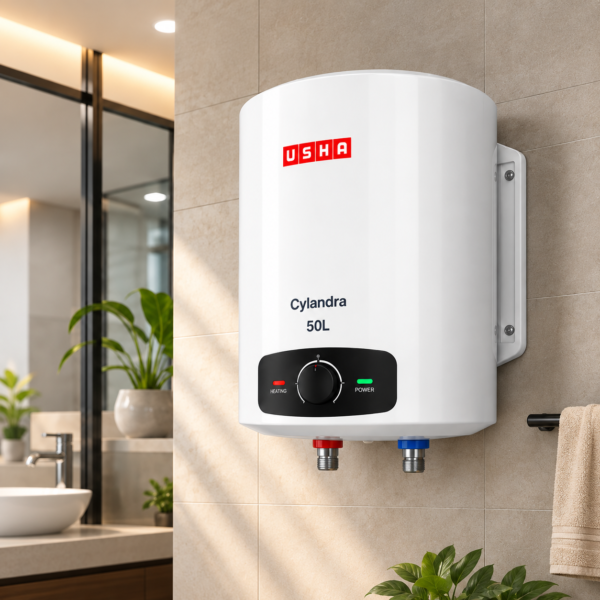 USHA Cylandra 50L Electric Water Heater (Geyser)